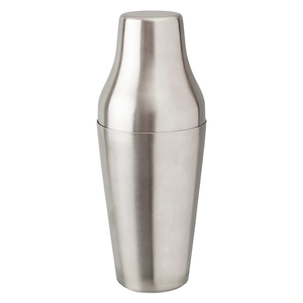 Cocktail Shaker - 2 Piece - Brushed Stainless Steel