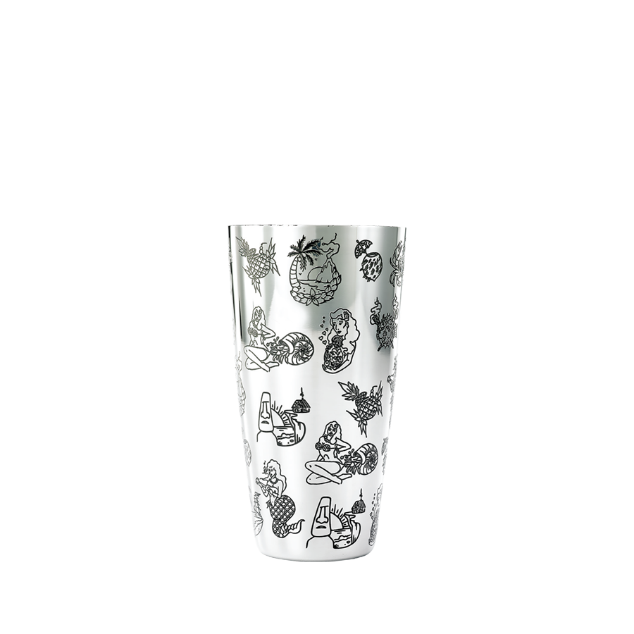 28 oz. Tiki Shaker/Tin, Stainless Steel