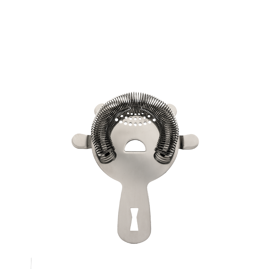 Heavy Duty 4 Prong Spring Bar Strainer, Stainless Steel