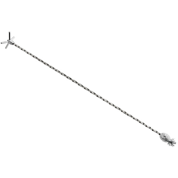 Swizzle Stick 13 1/8" Pineapple Top