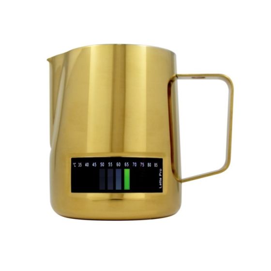 Latte Pro Milk Jug- Gold