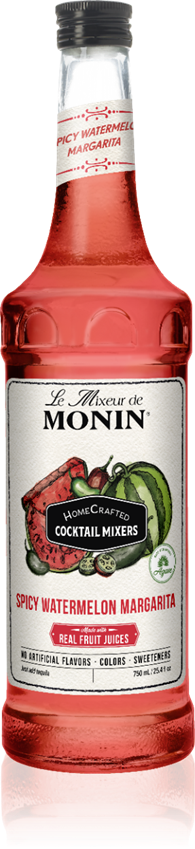 MONIN Spicy Watermelon Margarita HomeCrafted 750ml