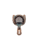 Antique Copper Fine Mesh Spring Bar Strainer