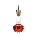 Glass Bitters Bottle Classic Design 1.7 oz