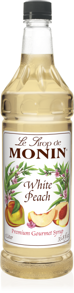 MONIN Peach White Syrups 1LT