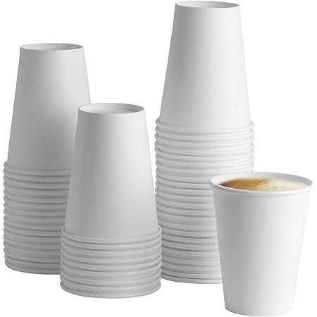 Banquete Paper Hot Drink Cups 12oz 1/50