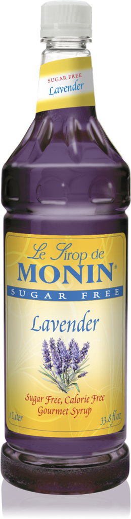 MONIN Lavender Syrup Sugar Free 1Lt