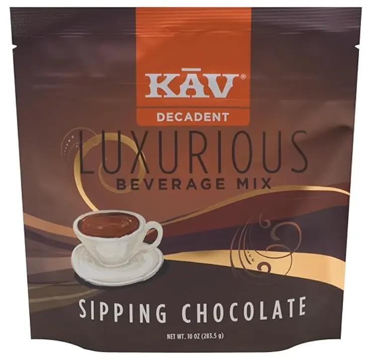 KAV Decadent Sipping Chocolate 10 oz Pouch