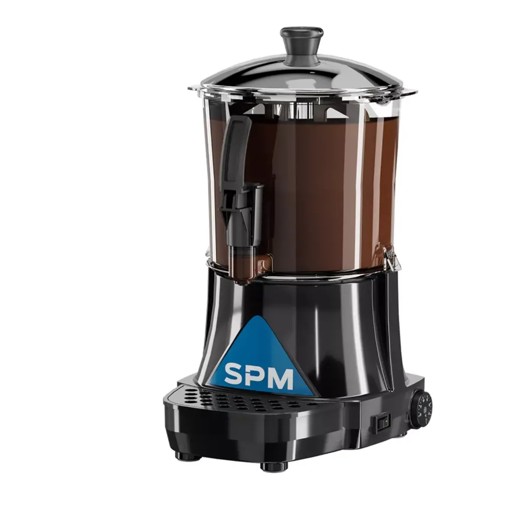 SPM Hot Chocolate Dispenser Lola 6 Liters =1.32gl STD 115/60 Black