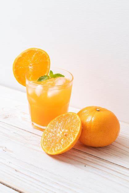 Natural Orange Juice 12 oz w/ice