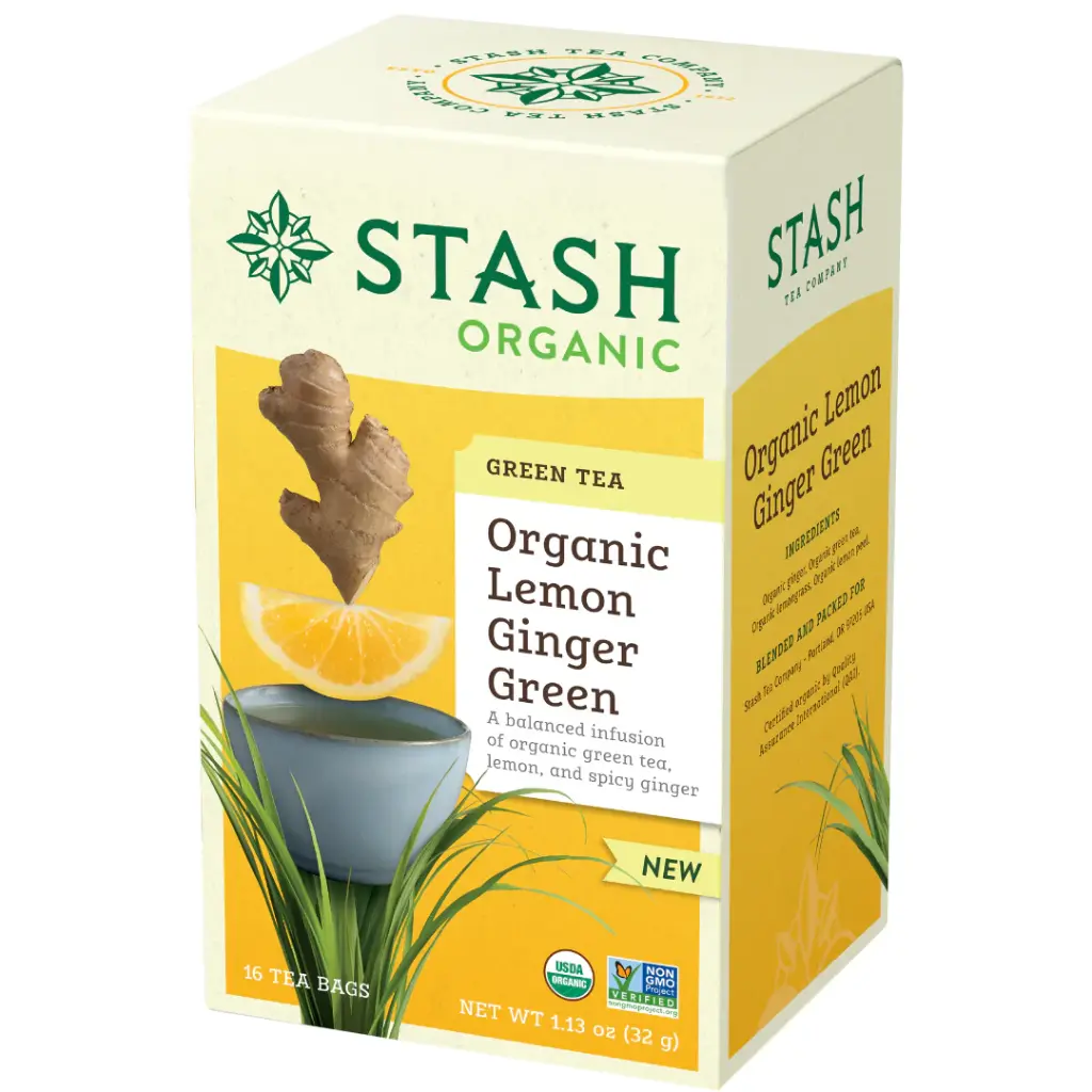 Organic Lemon Ginger Green 1.13 oz