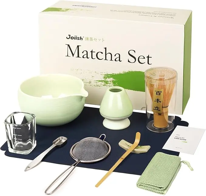 Joiish 10-Pcs Matcha Kit Set-Green