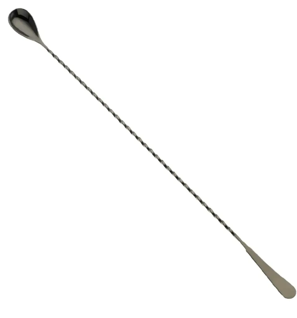 17 1/8″ (43.5 cm) Japanese Style Bar Spoon Gun Metal Black