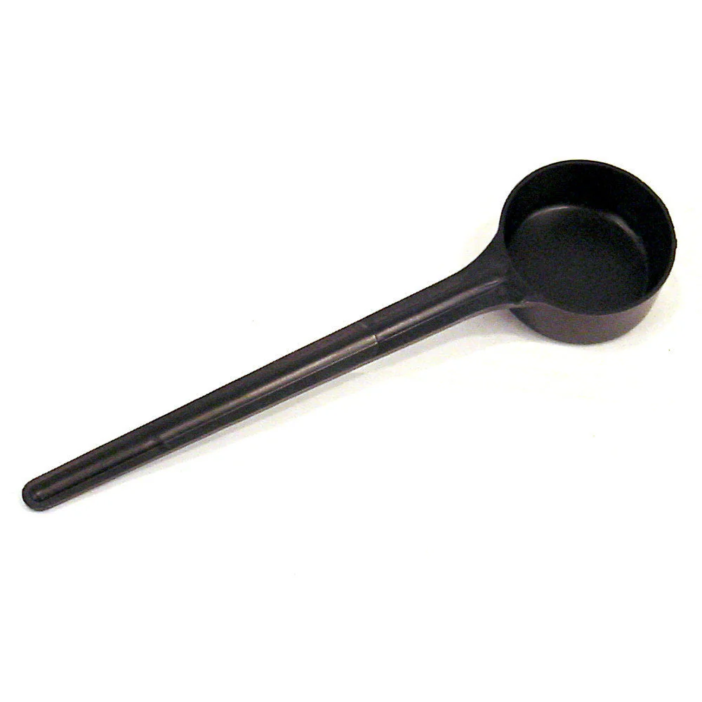 Black Plastic Coffee Dosing Scoop 7gram