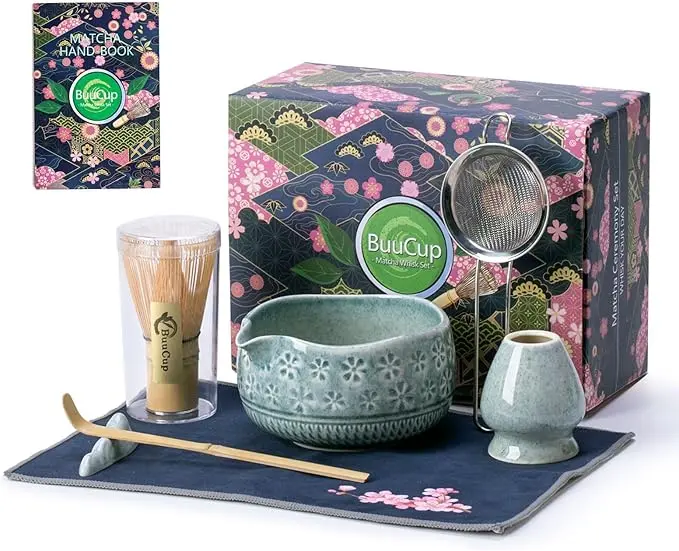 BuuCup Matcha Ceremony Set - Blue