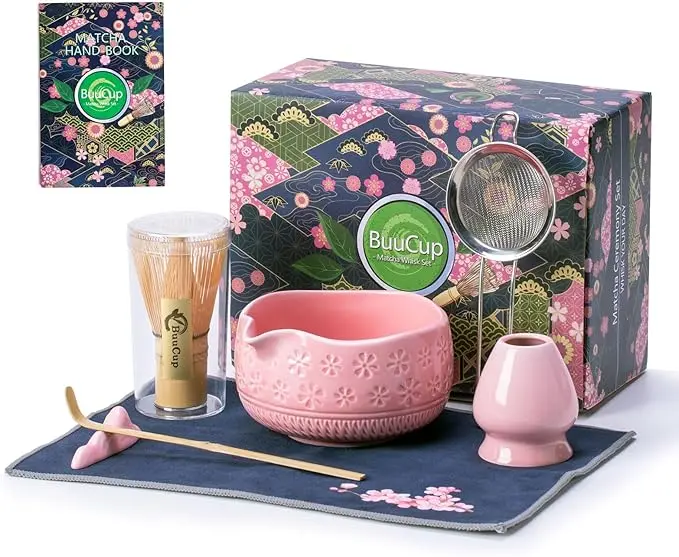 BuuCup Matcha Ceremony Set - Pink