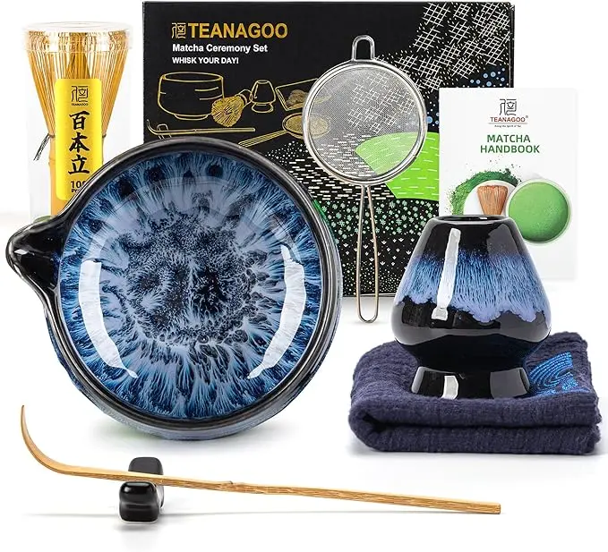 Teanagoo 7 Pcs Matcha Whisk Set - Junware 
