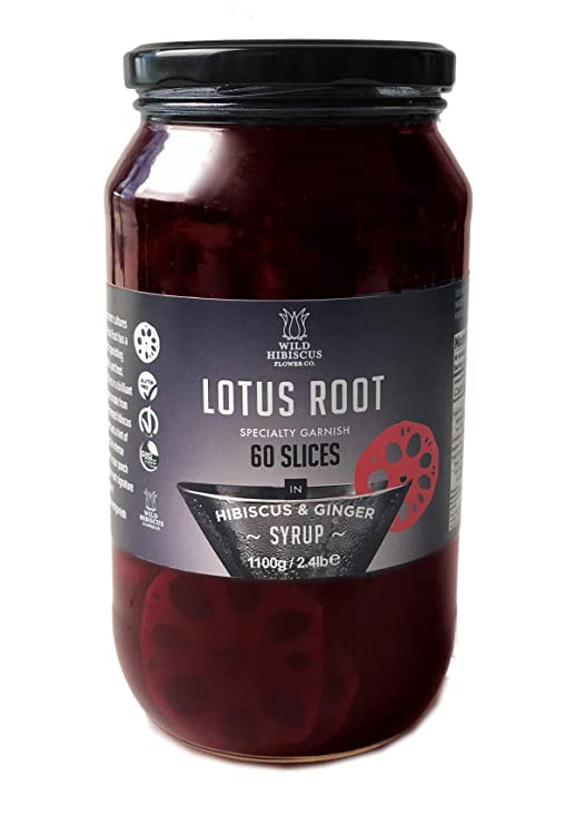 Lotus Slices in Hibiscus & Ginger 7oz