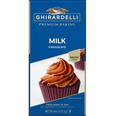 Milk Chocolate Baking Bars 4oz