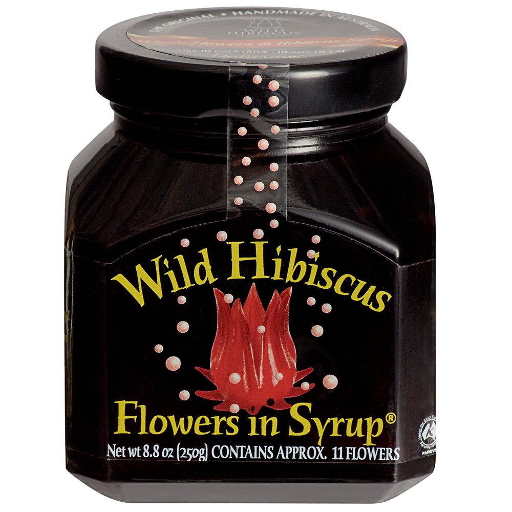 Hibiscus Flower syrup 8.8oz
