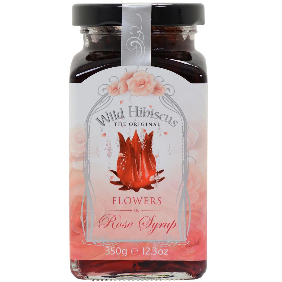 Wild Hibiscus 15Flower in Rose syrup 12.3oz