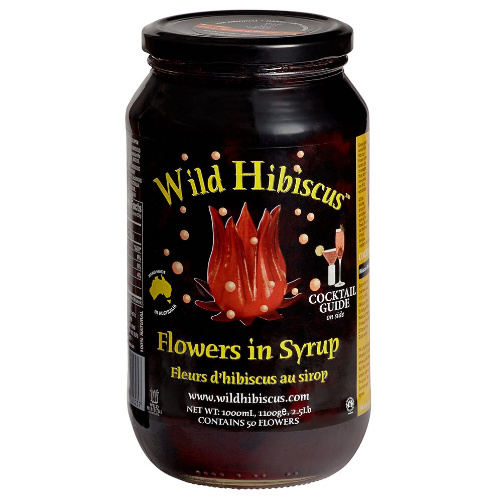 Hibiscus Flower syrup 2.5Libras