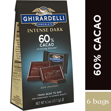 Intense Dark 60% Cacao Bag (4oz-6oz)