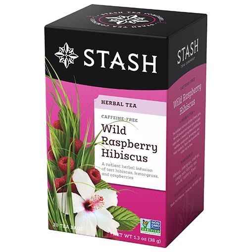STASH Wild Raspberry Hibiscus Tea 20/1.3oz