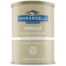 GHR VANILLA Powder Base 3Lbs