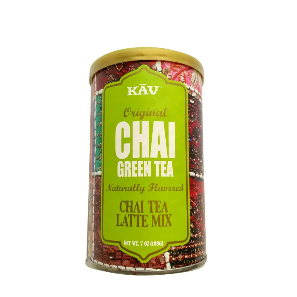 Kav Green Tea Chai 7oz Canister