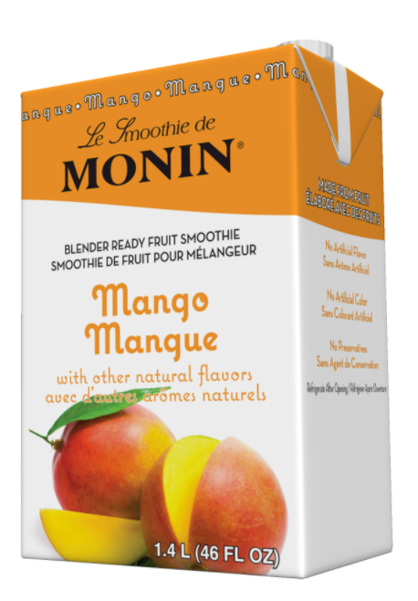 MONIN Mango Smoothie Mix 46oz.