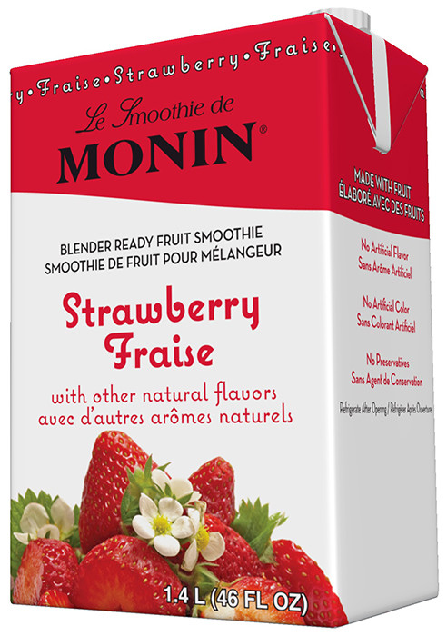 MONIN Strawberry Smoothie Mix 46oz