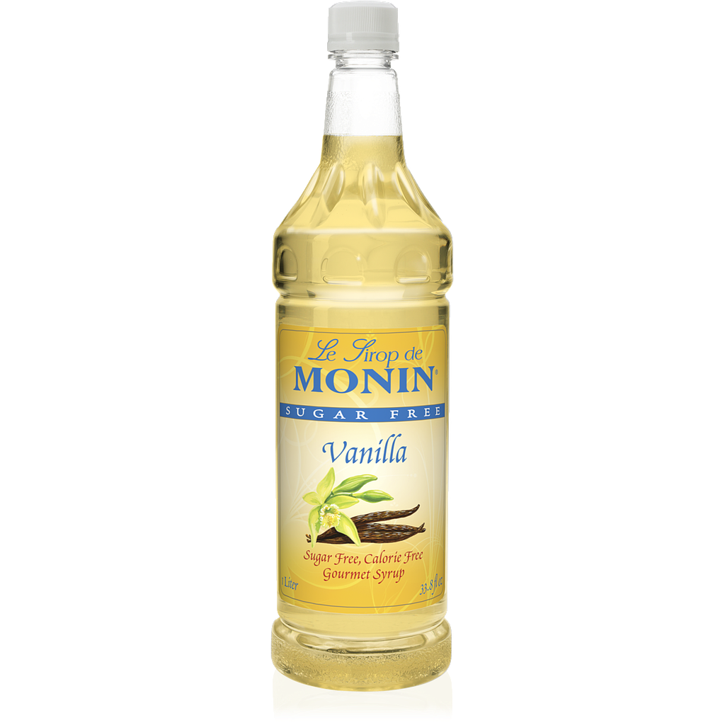 MONIN Vanilla Sugar Free Syrup 1Lt