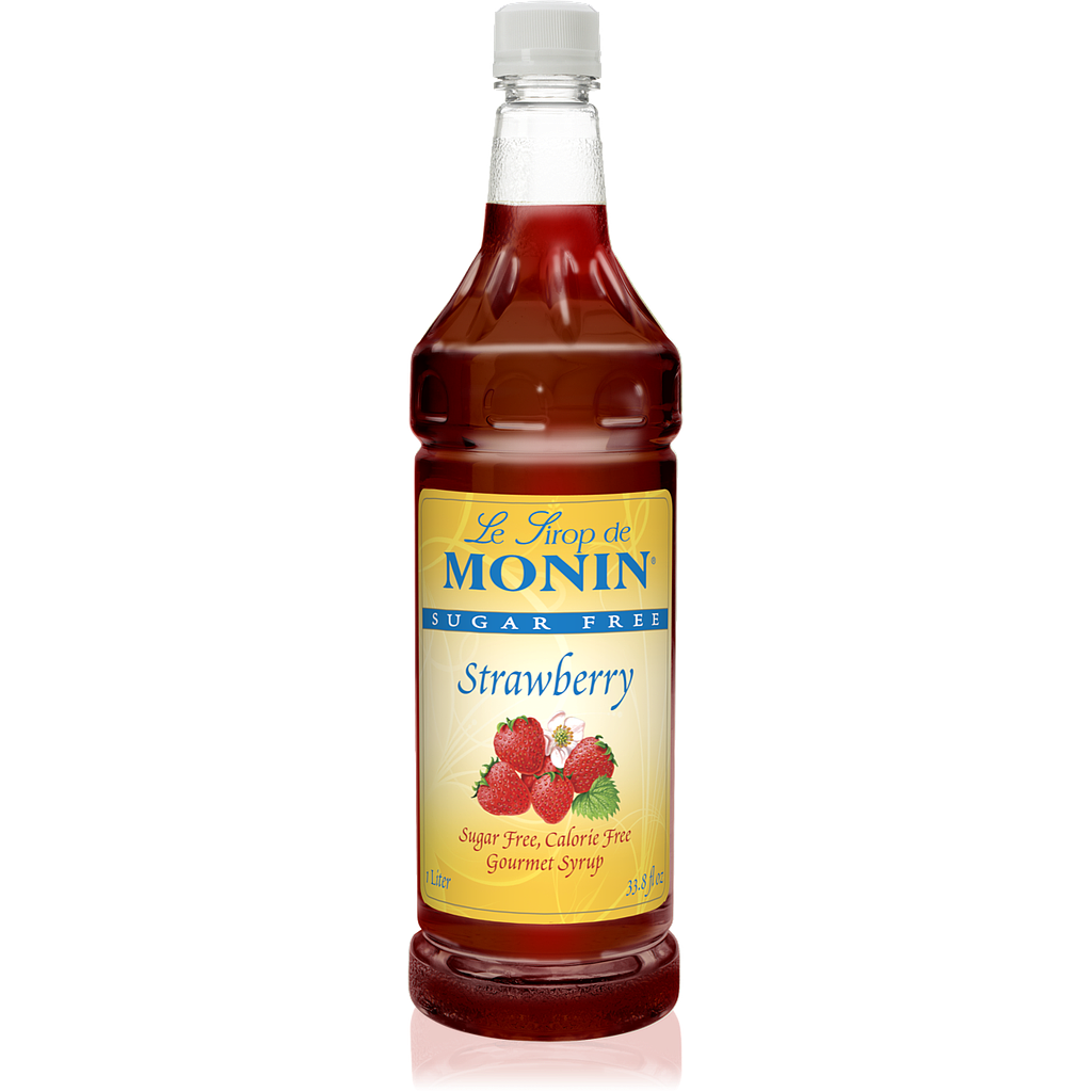 MONIN Strawberry Sugar Free 1Lt