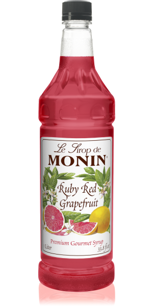 MONIN Grapefruit Ruby Red Syrup 1Lt