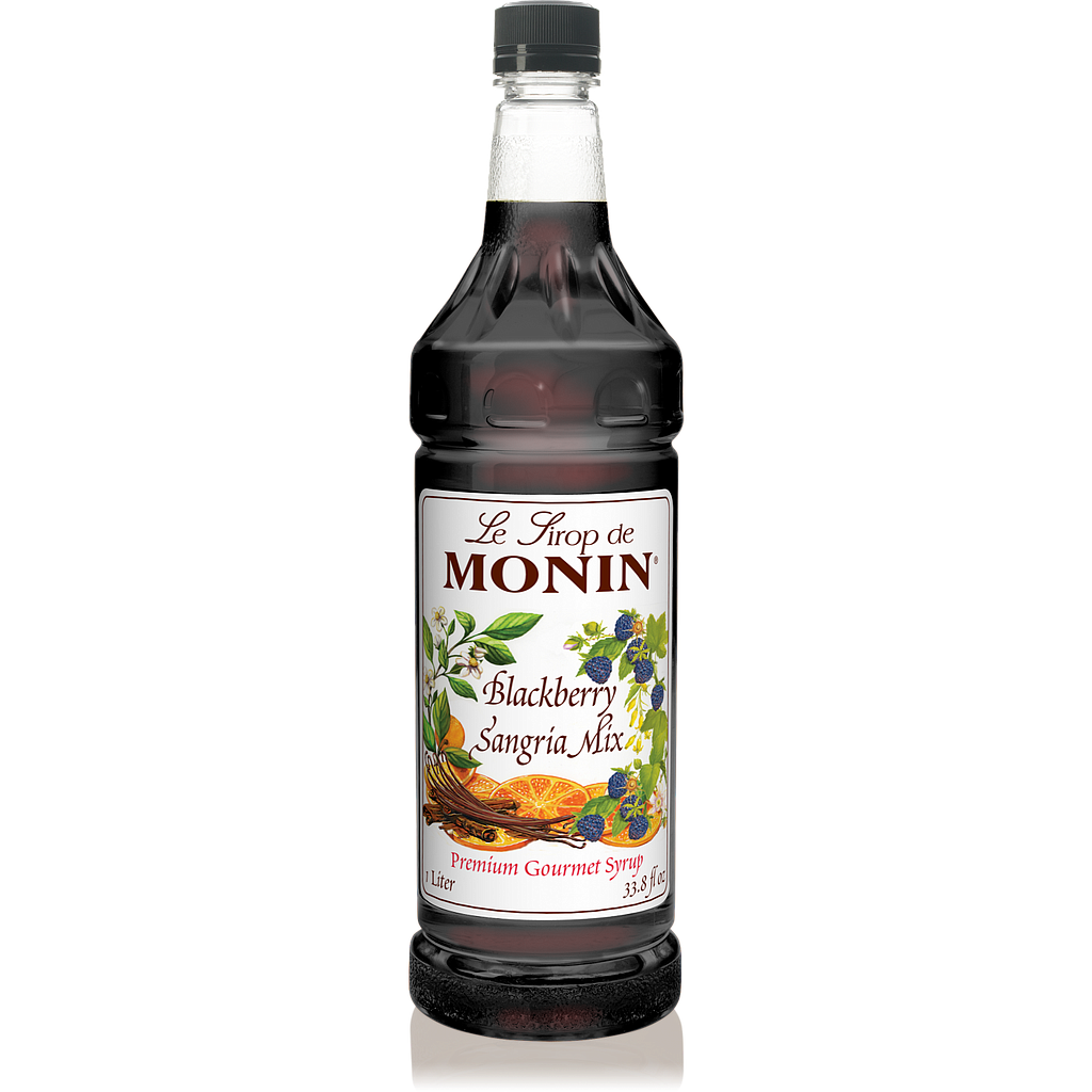 MONIN Sangria Mix Blackberry Syrup 1Lt