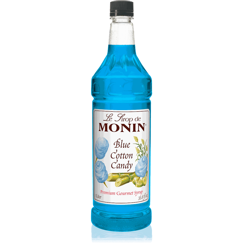 MONIN Cotton Candy Blue Syrup 1Lt