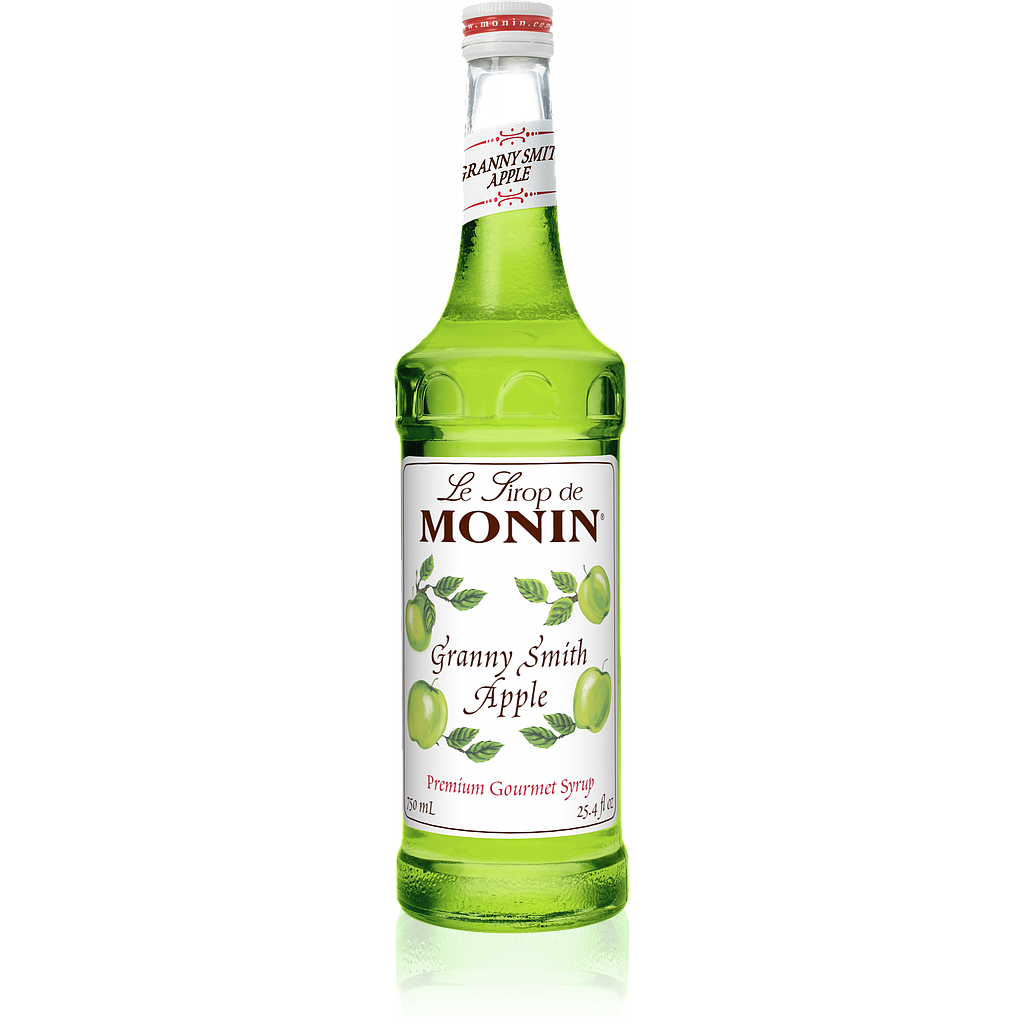 MONIN Granny Smith Apple Syrup 750mL