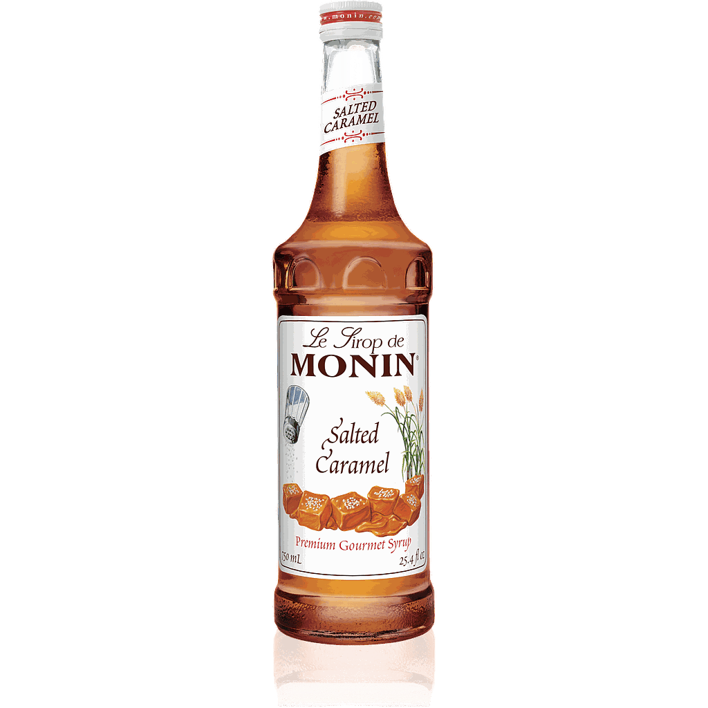 MONIN Caramel Salted Syrup 750mL