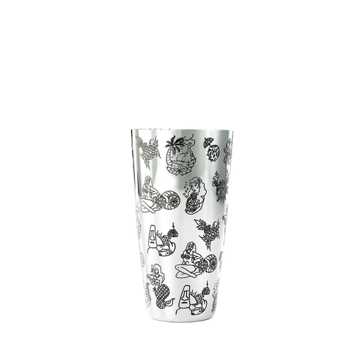 [M37092] 28 oz. Tiki Shaker/Tin, Stainless Steel