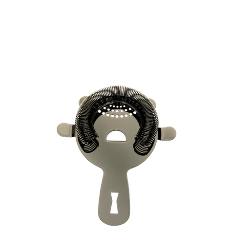 [M37071BK] Heavy Duty 4 Prong Spring Bar Strainer Gun Metal Black