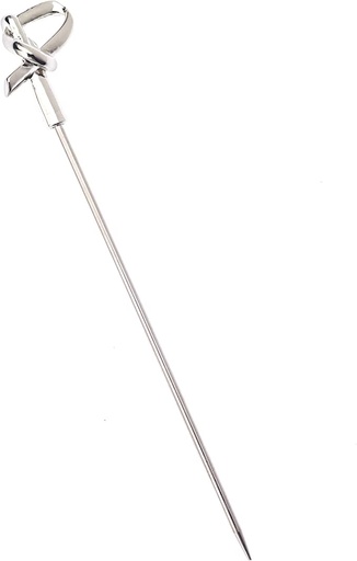 [M37182] Cocktail Picks, Bamboo Knots Stainless Steel Set 12