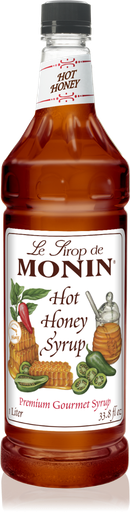 [M-FR340F] MONIN Hot Honey Syrup 1LT