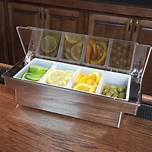 [CH-4CHR] CH-4CHR Condiment Holder 4 Pint- Chrome