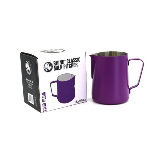 [RHCL450ML-VP] Rhino Classic Milk Pitcher 450ml/15oz - Vivid Plum