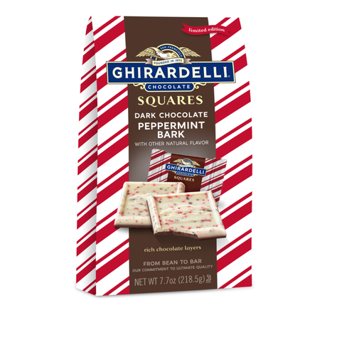 [62221] Dark Chocolate Peppermint Bark large Bag 7.7 oz