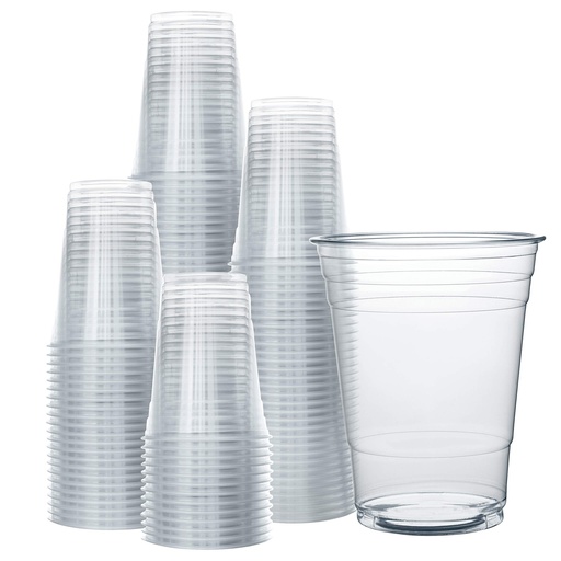 [30444] VASOS PET 12oz Clear 1/50 BOCA 92MM