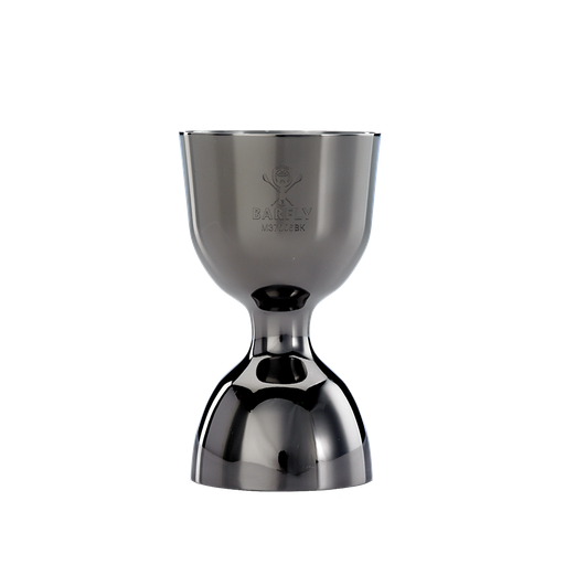 [M37006BK] Heavy Duty Straight Rim Bell Jigger-Gun Metal Back