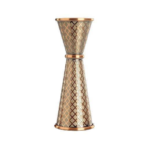 [M37202ACP] Japanese Style Jigger1x2 oz  - Antique Copper