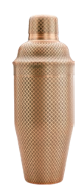 [M37205ACP] 3-Piece Japanese Shaker Set 24 oz - Antique Copper